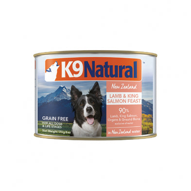 ドッグフード K9 Natural Lamb & King Salmon Feast Lamb & King Salmon Feast Canned Dog Food – K9 Natural